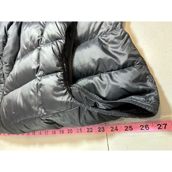 REI Mens  CO-OP Puffer Vest Black Recycle Nylon 80% Down Winter Ski Pockets READ - Picture 11 of 13